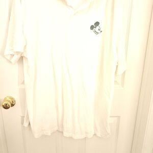 Disney White Polo Shirt Classic Design
